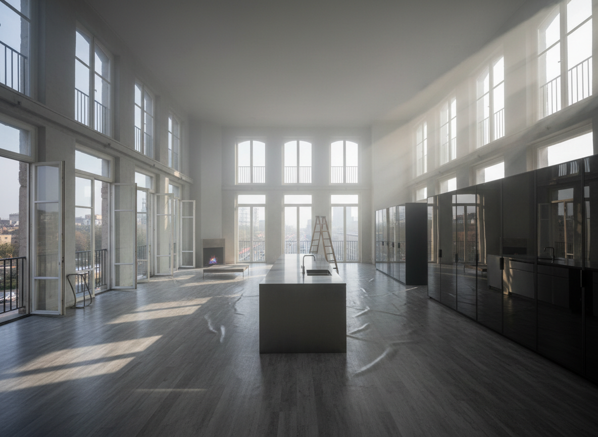 PENTHOUSE CAGE ON PARK AVENUE — SOARING CEILINGS, CRUSHED SOULS, GAS LAMPS