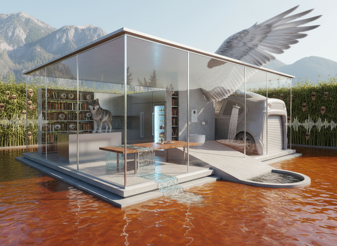 Glass-Walled, Wolf-Infested, Honey-Drenched Disaster – Yours for $1.6M!